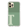 Slim Protection Case［ Original - initial two tone - T green ］