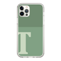 Slim Protection Case［ Original - initial two tone - T green ］