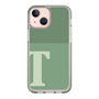 Slim Protection Case［ Original - initial two tone - T green ］