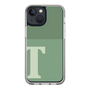 Slim Protection Case［ Original - initial two tone - T green ］