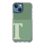 Slim Protection Case［ Original - initial two tone - T green ］