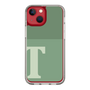 Slim Protection Case［ Original - initial two tone - T green ］