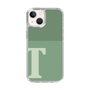 Slim Protection Case［ Original - initial two tone - T green ］