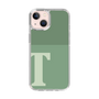 Slim Protection Case［ Original - initial two tone - T green ］