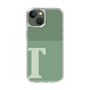 Slim Protection Case［ Original - initial two tone - T green ］