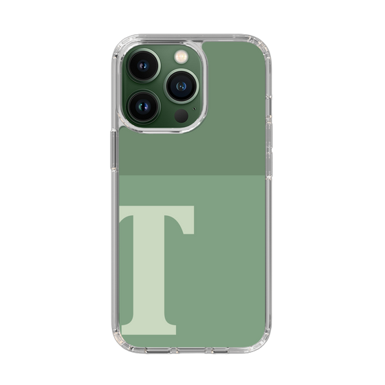 Slim Protection Case［ Original - initial two tone - T green ］