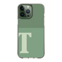 Slim Protection Case［ Original - initial two tone - T green ］
