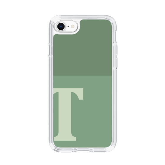 Slim Protection Case［ Original - initial two tone - T green ］