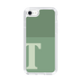 Slim Protection Case［ Original - initial two tone - T green ］
