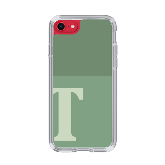 Slim Protection Case［ Original - initial two tone - T green ］