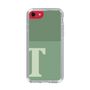 Slim Protection Case［ Original - initial two tone - T green ］
