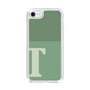 Slim Protection Case［ Original - initial two tone - T green ］