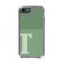 Slim Protection Case［ Original - initial two tone - T green ］