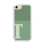 Slim Protection Case［ Original - initial two tone - T green ］