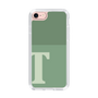 Slim Protection Case［ Original - initial two tone - T green ］