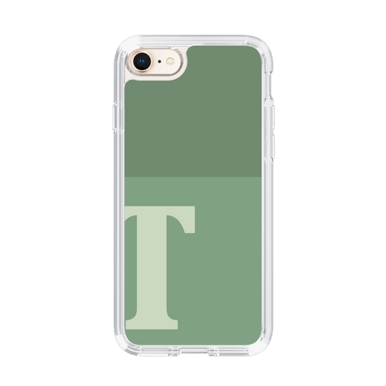 Slim Protection Case［ Original - initial two tone - T green ］