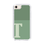 Slim Protection Case［ Original - initial two tone - T green ］
