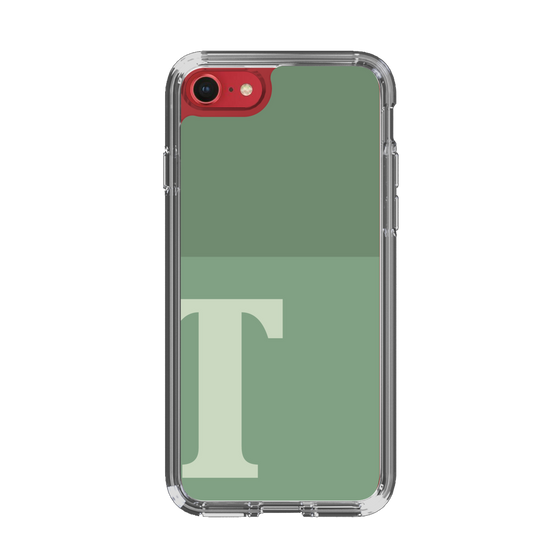 Slim Protection Case［ Original - initial two tone - T green ］