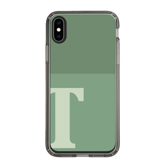Slim Protection Case［ Original - initial two tone - T green ］