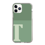 Slim Protection Case［ Original - initial two tone - T green ］