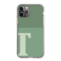Slim Protection Case［ Original - initial two tone - T green ］