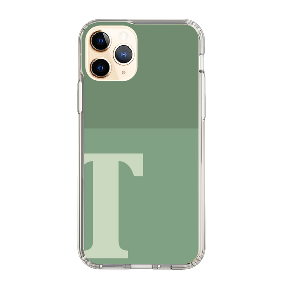 Slim Protection Case［ Original - initial two tone - T green ］