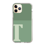Slim Protection Case［ Original - initial two tone - T green ］