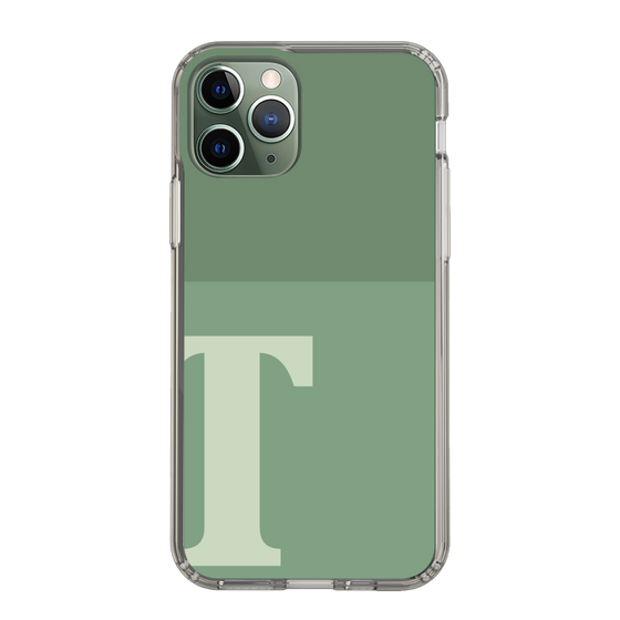 Slim Protection Case［ Original - initial two tone - T green ］
