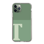 Slim Protection Case［ Original - initial two tone - T green ］