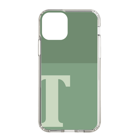 Slim Protection Case［ Original - initial two tone - T green ］
