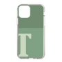 Slim Protection Case［ Original - initial two tone - T green ］