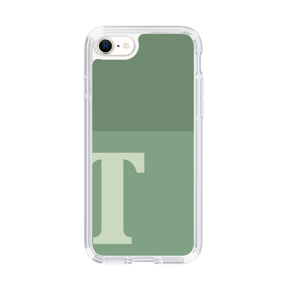 Slim Protection Case［ Original - initial two tone - T green ］