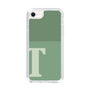 Slim Protection Case［ Original - initial two tone - T green ］