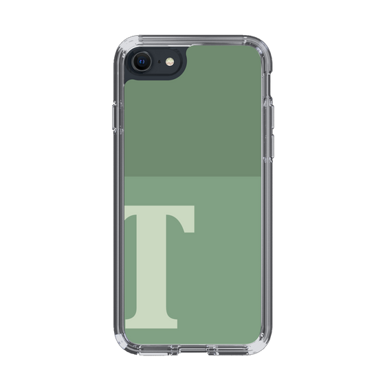 Slim Protection Case［ Original - initial two tone - T green ］