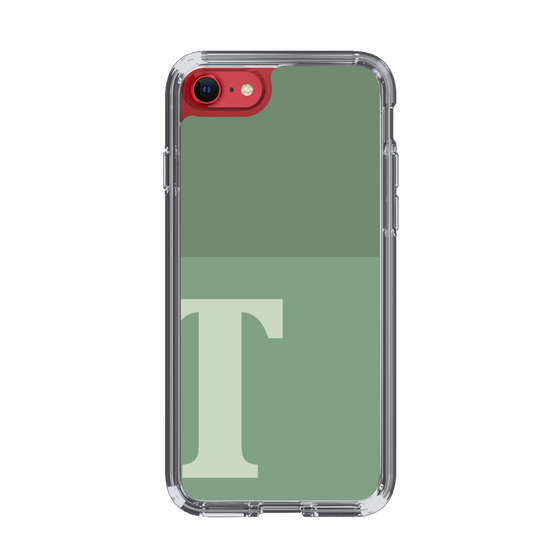 Slim Protection Case［ Original - initial two tone - T green ］
