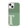 Slim Protection Case［ Original - initial two tone - T green ］