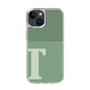 Slim Protection Case［ Original - initial two tone - T green ］