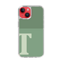 Slim Protection Case［ Original - initial two tone - T green ］