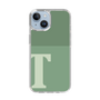 Slim Protection Case［ Original - initial two tone - T green ］