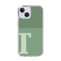 Slim Protection Case［ Original - initial two tone - T green ］