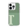 Slim Protection Case［ Original - initial two tone - T green ］