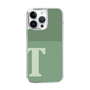 Slim Protection Case［ Original - initial two tone - T green ］