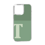 Slim Protection Case［ Original - initial two tone - T green ］
