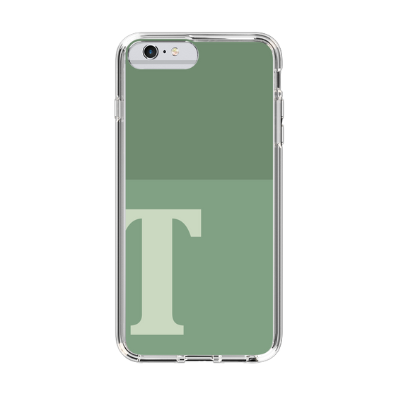Slim Protection Case［ Original - initial two tone - T green ］