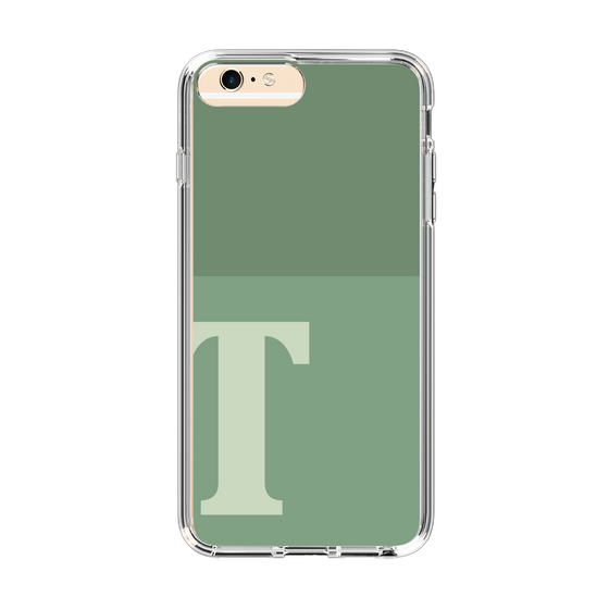 Slim Protection Case［ Original - initial two tone - T green ］