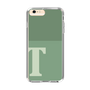 Slim Protection Case［ Original - initial two tone - T green ］