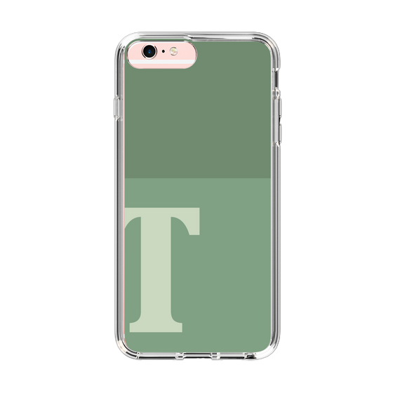 Slim Protection Case［ Original - initial two tone - T green ］