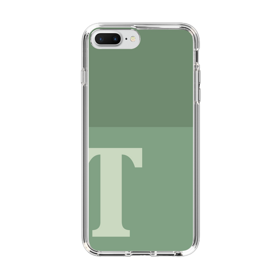 Slim Protection Case［ Original - initial two tone - T green ］