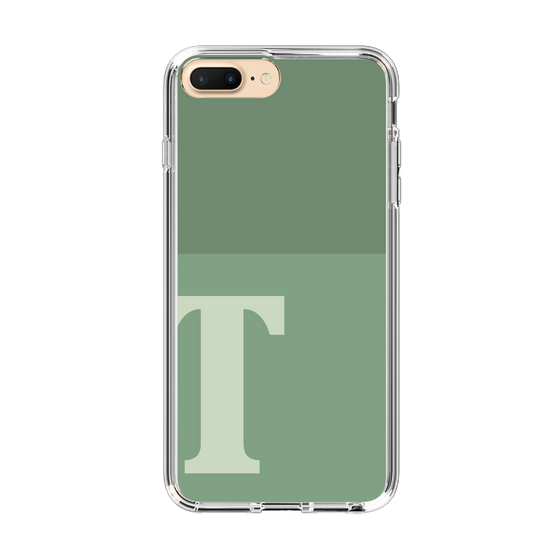 Slim Protection Case［ Original - initial two tone - T green ］