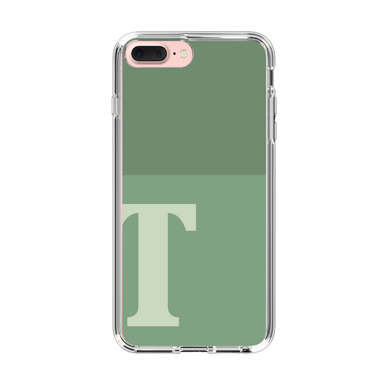 Slim Protection Case［ Original - initial two tone - T green ］